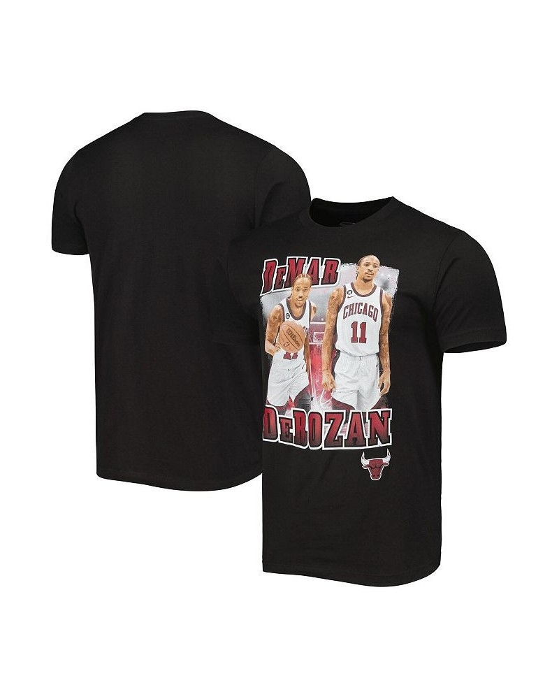 Men's and Women's DeMar DeRozan Black Chicago Bulls Player City Edition Double Double T-shirt $25.99 Tops