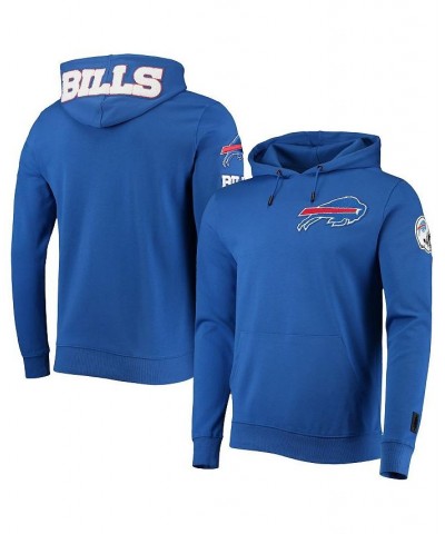 Men's Royal Buffalo Bills Logo Pullover Hoodie $48.40 Sweatshirt