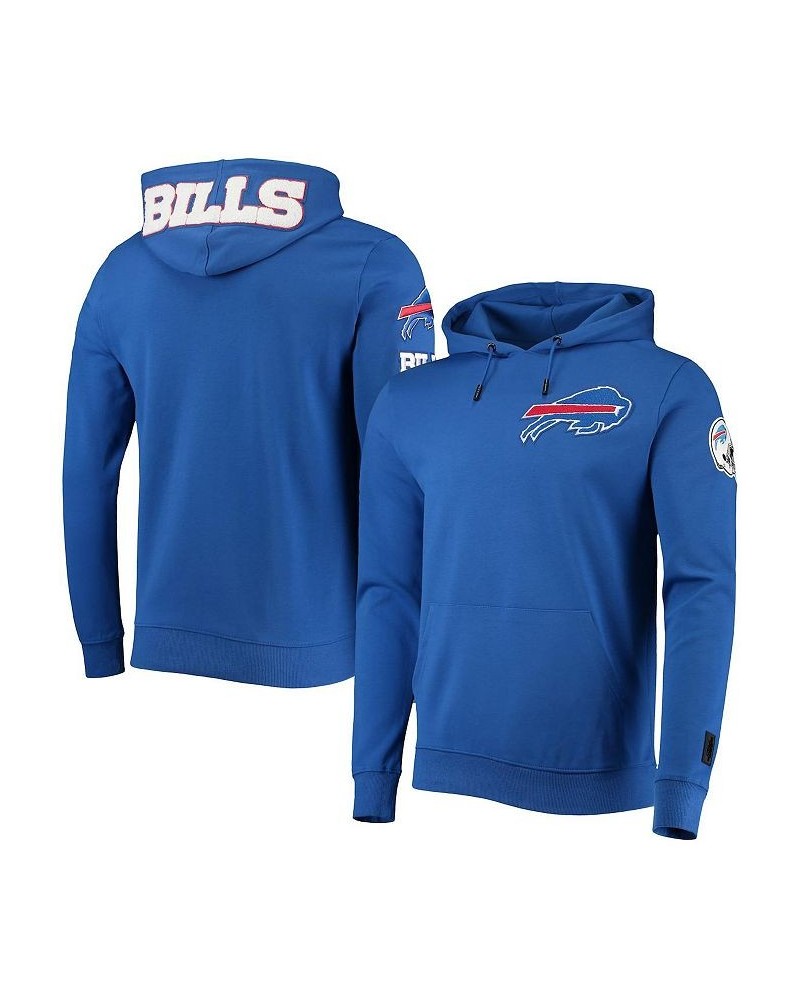 Men's Royal Buffalo Bills Logo Pullover Hoodie $48.40 Sweatshirt