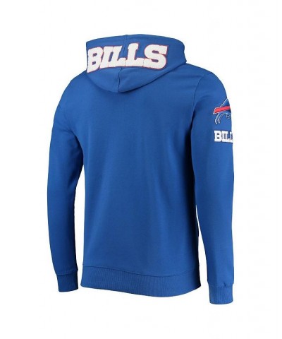 Men's Royal Buffalo Bills Logo Pullover Hoodie $48.40 Sweatshirt