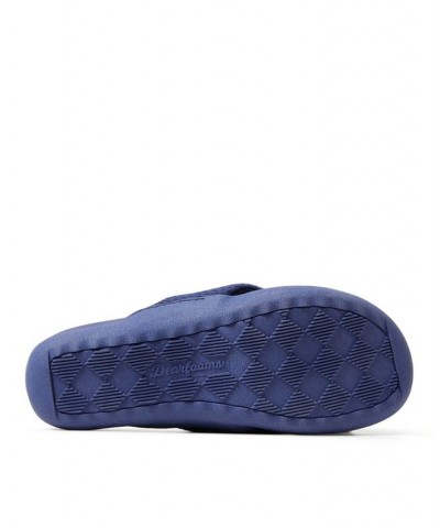 Women's Low Foam Slides Blue $27.60 Shoes