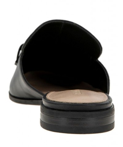 Women's Zorie Mule Loafers Black $50.49 Shoes