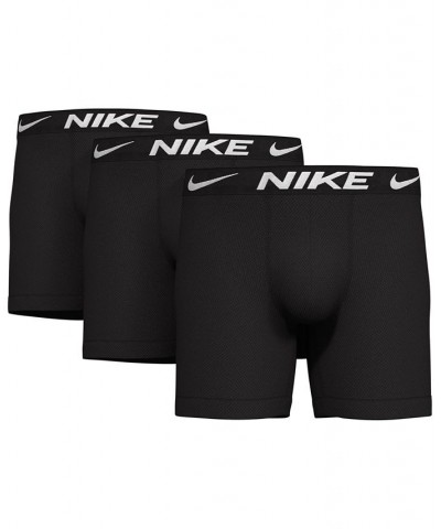 Men's 3-Pk. Essential Dri-FIT ADV Boxer Briefs Black $23.80 Underwear