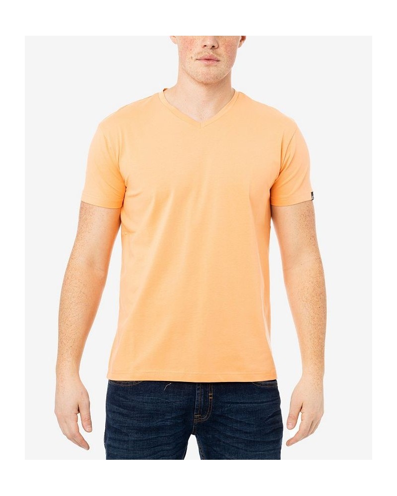 Men's Basic V-Neck Short Sleeve T-shirt PD15 $13.50 T-Shirts