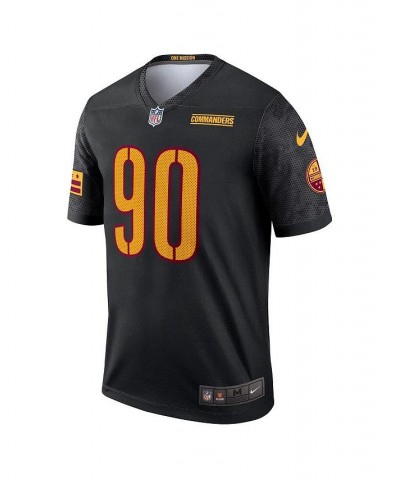 Men's Montez Sweat Black Washington Commanders Alternate Legend Jersey $50.60 Jersey