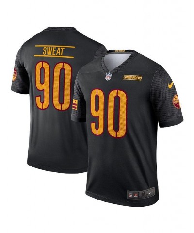 Men's Montez Sweat Black Washington Commanders Alternate Legend Jersey $50.60 Jersey