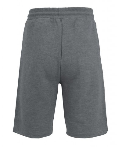 Men's Slim Fit Tech Fleece Performance Active Jogger Shorts Charcoal $18.36 Shorts