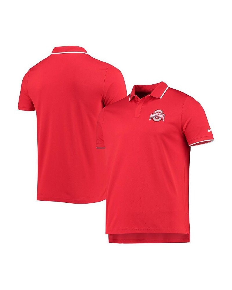 Men's Scarlet Ohio State Buckeyes UV Collegiate Performance Polo $24.00 Polo Shirts