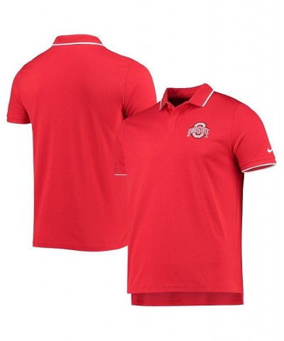 Men's Scarlet Ohio State Buckeyes UV Collegiate Performance Polo $24.00 Polo Shirts