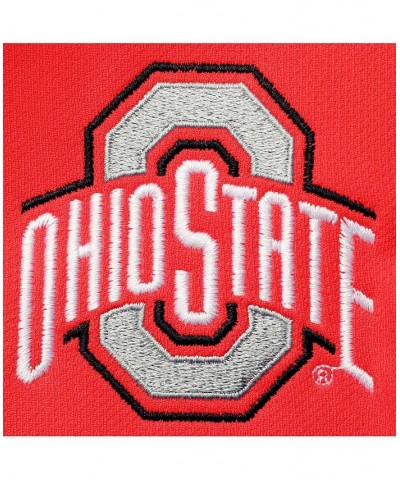 Men's Scarlet Ohio State Buckeyes UV Collegiate Performance Polo $24.00 Polo Shirts