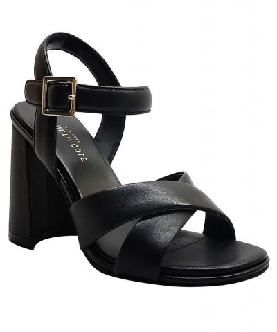 Women's Lessia Dress Sandals Black $60.42 Shoes