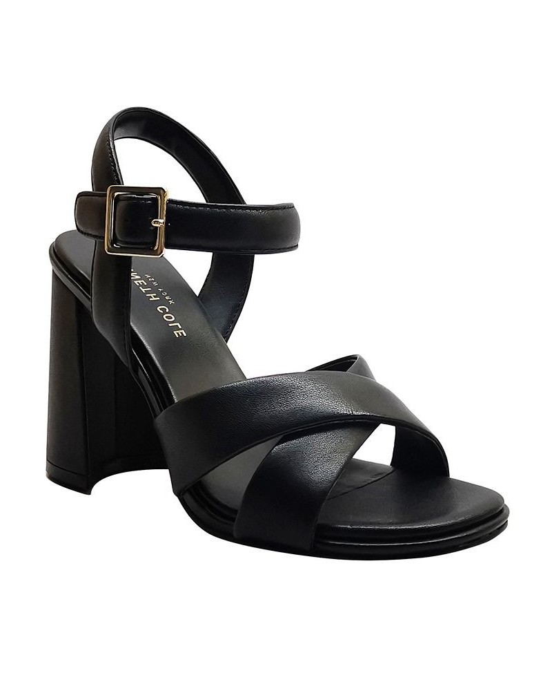 Women's Lessia Dress Sandals Black $60.42 Shoes