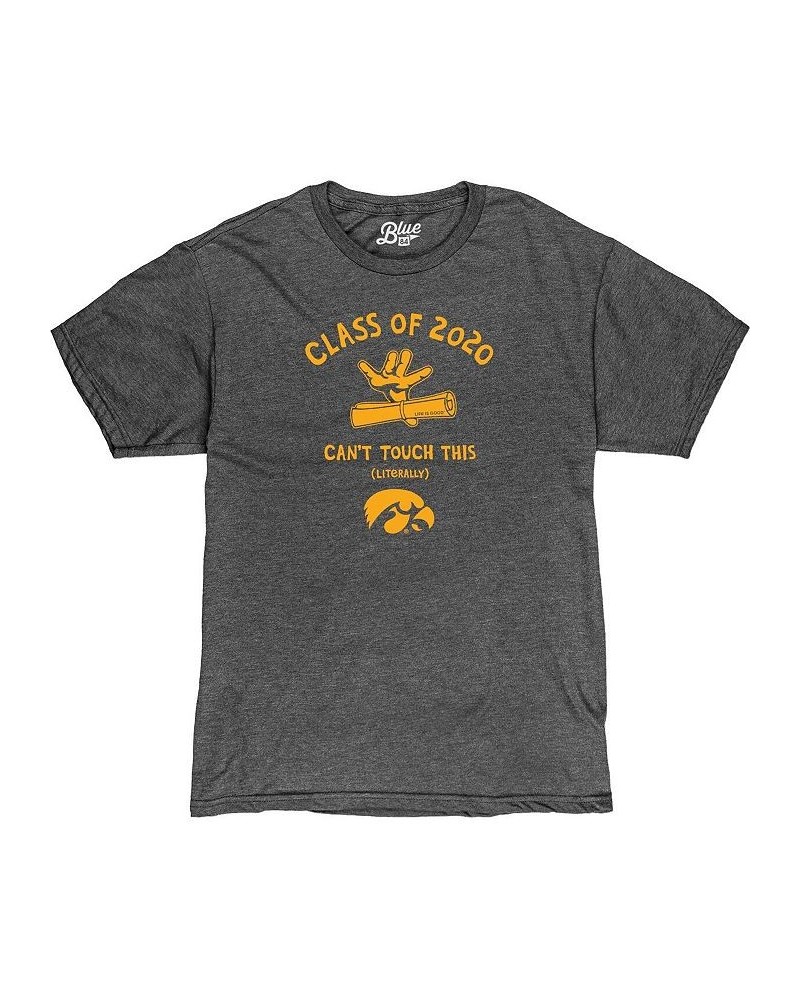 Men's Black Iowa Hawkeyes Can't Touch This 2020 Grad T-shirt $19.37 T-Shirts