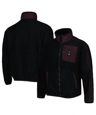 Men's Black Germany National Team Lifestyler Fleece Full-Zip Jacket $36.00 Jackets