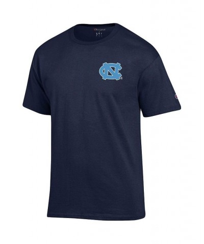 Men's Navy North Carolina Tar Heels Stack 2-Hit T-shirt $18.90 T-Shirts