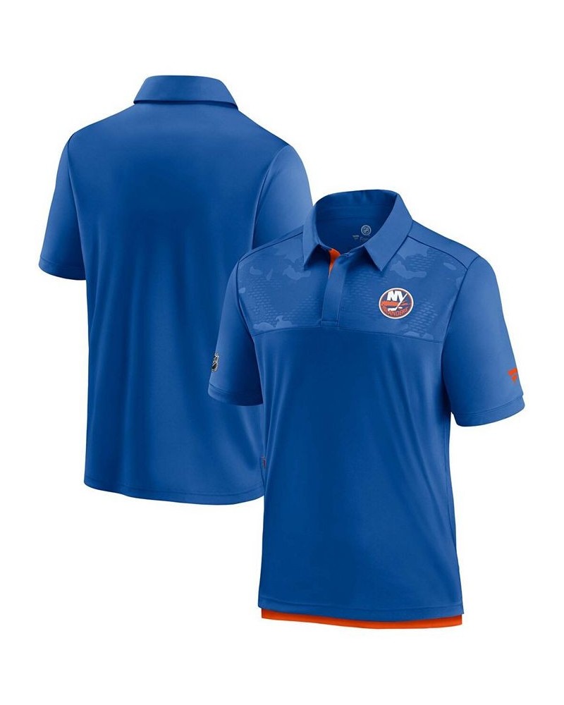 Fanatics Branded Men's New York Islanders Authentic Pro Locker Room Team Polo $33.00 Polo Shirts