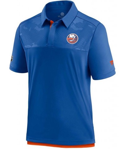 Fanatics Branded Men's New York Islanders Authentic Pro Locker Room Team Polo $33.00 Polo Shirts