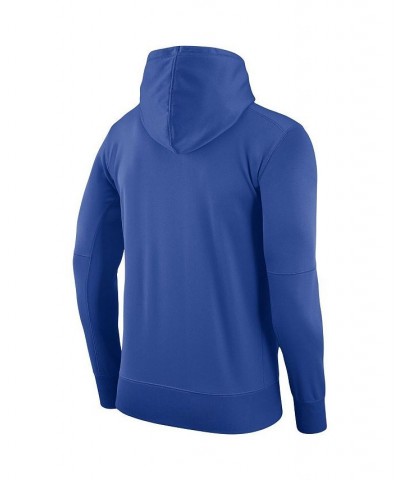 Men's Royal Duke Blue Devils Performance Pullover Hoodie $36.39 Sweatshirt