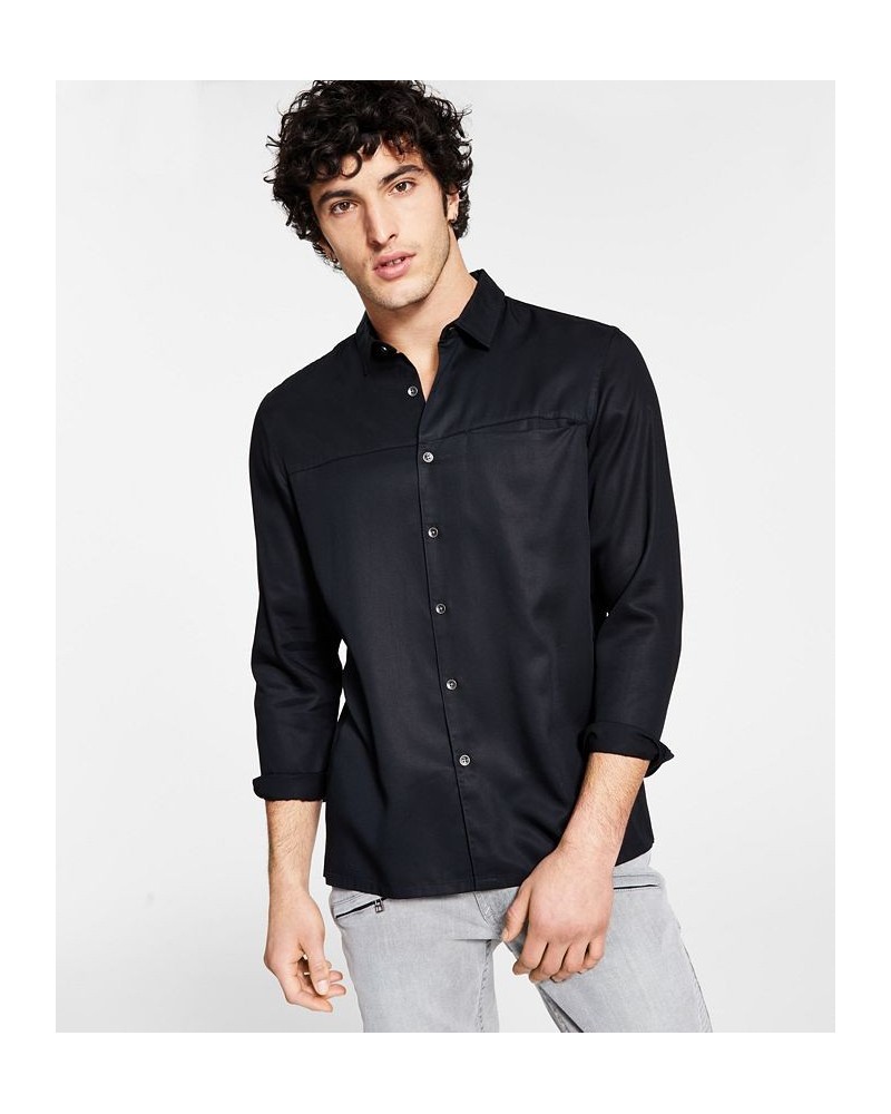 Men's Classic Fit Luxe Long-Sleeve Shirt PD01 $19.08 Shirts