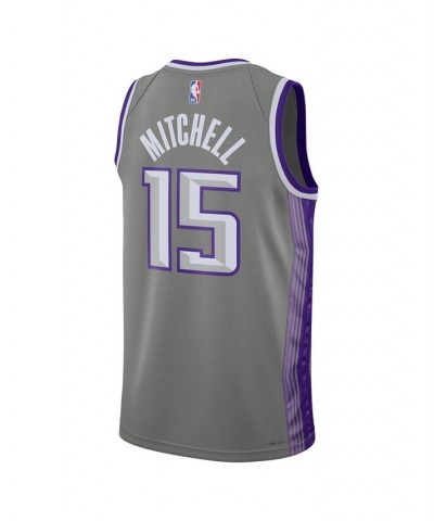 Men's and Women's Davion Mitchell Anthracite Sacramento Kings 2022/23 City Edition Swingman Jersey $52.00 Jersey