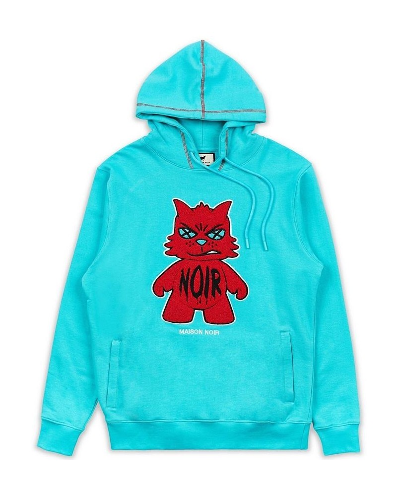 Men's Mascot Hoodie Blue $44.52 Sweatshirt