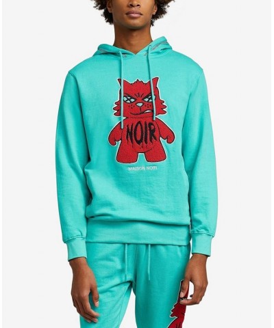 Men's Mascot Hoodie Blue $44.52 Sweatshirt