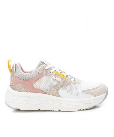 Women's Sneakers By 17056104 White With Multicolor Accent $27.98 Shoes