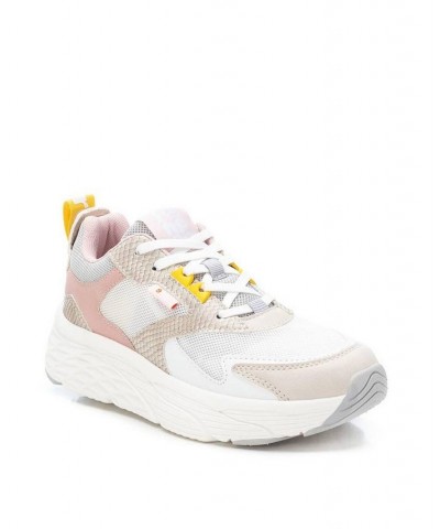 Women's Sneakers By 17056104 White With Multicolor Accent $27.98 Shoes