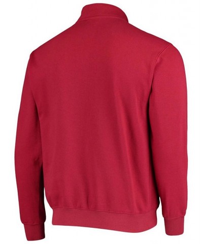 Men's Cardinal Stanford Cardinal Tortugas Logo Quarter-Zip Jacket $28.80 Sweatshirt