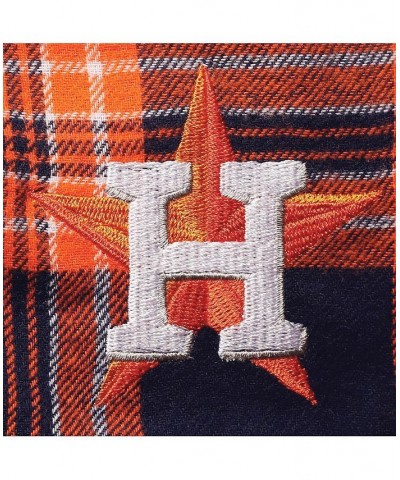 Men's Navy, Orange Houston Astros Takeaway Flannel Boxers $19.94 Shorts