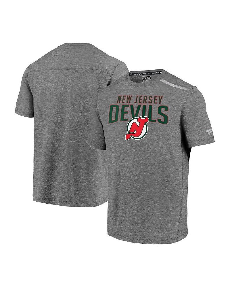 Men's Branded Heathered Gray New Jersey Devils Special Edition Refresh T-shirt $20.68 T-Shirts