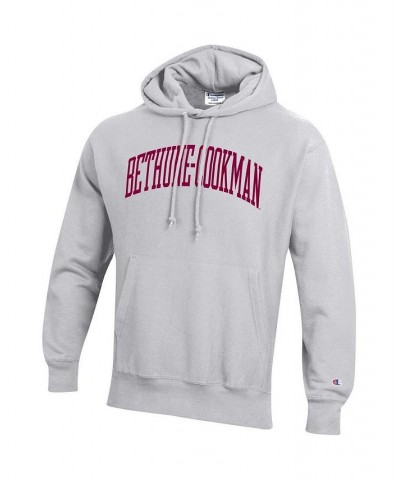 Men's Gray Bethune-Cookman Wildcats Tall Arch Pullover Hoodie $44.65 Sweatshirt