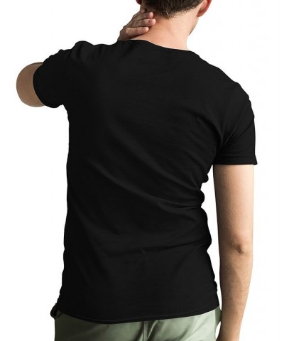 Men's Short Sleeves Premium Blend Word Art T-shirt Black $18.00 Shirts