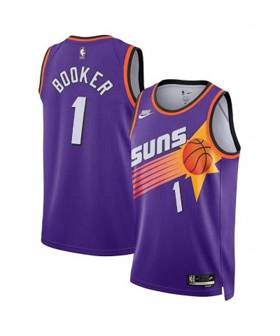 Men's Devin Booker Purple Phoenix Suns 2022/23 Swingman Jersey - Classic Edition $52.99 Jersey