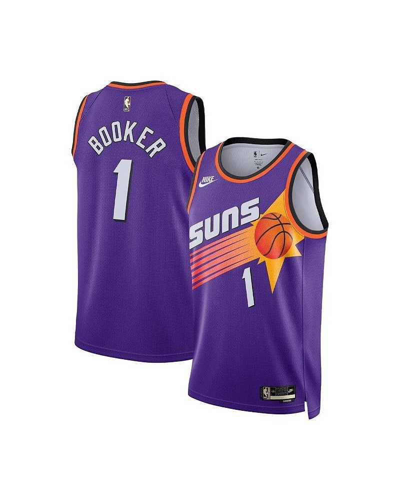 Men's Devin Booker Purple Phoenix Suns 2022/23 Swingman Jersey - Classic Edition $52.99 Jersey