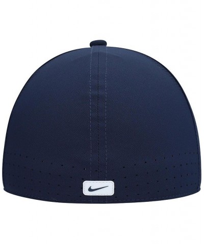 Men's Navy Logo Classic99 Swoosh Performance Flex Hat $22.25 Hats