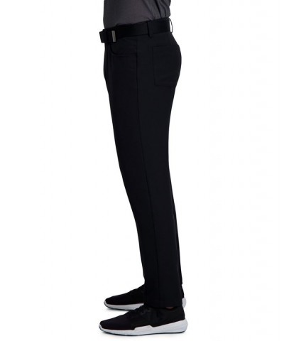 The Active Series™ Slim Fit Flat Front 5-Pocket Tech Pant Black $29.69 Pants