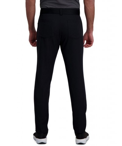 The Active Series™ Slim Fit Flat Front 5-Pocket Tech Pant Black $29.69 Pants