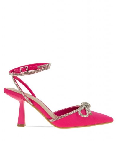 Women's Ildy Pointy Toe Pump Pink $36.89 Shoes