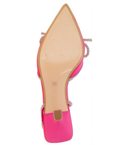 Women's Ildy Pointy Toe Pump Pink $36.89 Shoes