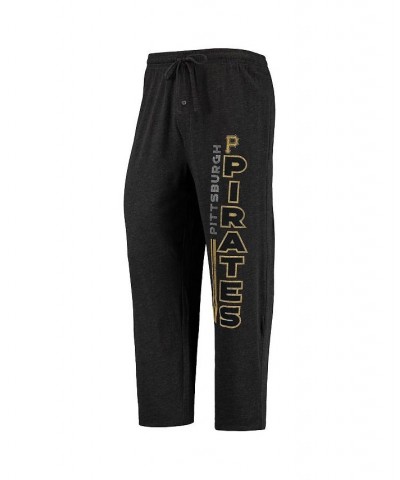 Men's Black, Gold Pittsburgh Pirates Meter T-shirt and Pants Sleep Set $32.20 Pajama