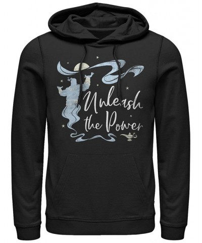 Disney Men's Aladdin Live Action Genie Unleash the Power Portrait Pullover, Fleece Black $33.65 Sweatshirt