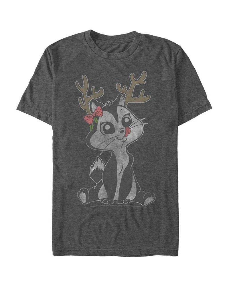 Men's Looney Tunes Oh Deer Short Sleeve T-shirt Gray $14.70 T-Shirts