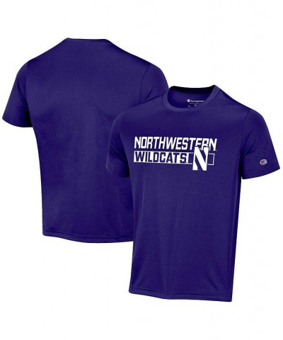 Men's Purple Northwestern Wildcats Impact Knockout T-shirt $20.99 T-Shirts