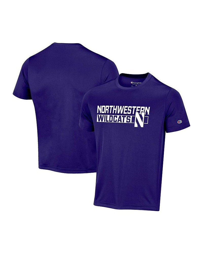 Men's Purple Northwestern Wildcats Impact Knockout T-shirt $20.99 T-Shirts