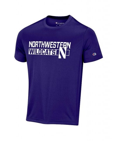 Men's Purple Northwestern Wildcats Impact Knockout T-shirt $20.99 T-Shirts