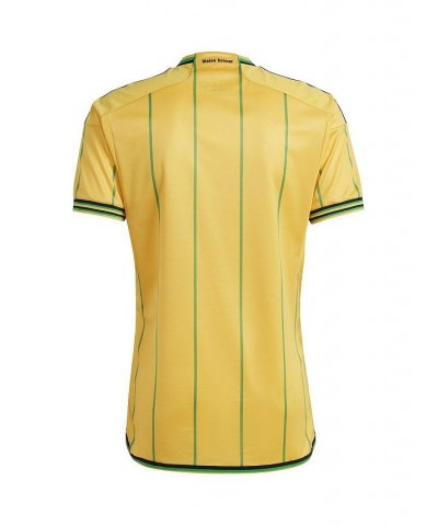 Men's Yellow Jamaica National Team 2023 Home Replica Jersey $53.99 Jersey