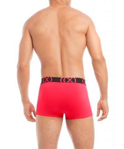 Men's Micro Sport No Show Performance Ready Trunk, Pack of 3 Electric Blue, Diva Pink, Electric Green $31.20 Underwear