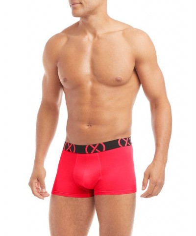 Men's Micro Sport No Show Performance Ready Trunk, Pack of 3 Electric Blue, Diva Pink, Electric Green $31.20 Underwear