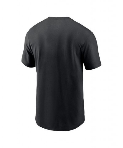 Men's Black Arizona Diamondbacks Logo Local Team T-shirt $24.74 T-Shirts